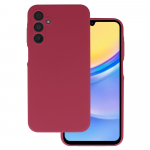 Silicone Lite &Uuml;mbris jaoks Samsung Galaxy A15 4G/5G burgundia