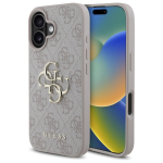 Guess 4G Big Logo &Uuml;mbris jaoks iPhone 16 - Roosa