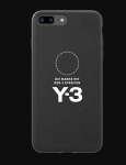 Dėklas ADIDAS Y-3 Formuotas LEATHER IPHONE 6 PLUS / 7 PLUS / 8 PLUS juodas
