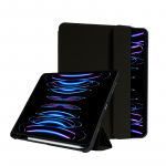 Crong FlexFolio kaanega &uuml;mbris seadmele iPad Air 11" (2026&ndash;2024) / iPad Air 10.9" (5. / 4. p&otilde;lvkond) / iPad Pro 11" (2022&ndash;2021), Apple Pencili hoidikuga, must