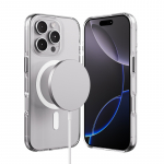 Crong Clear MAG Pro MagSafe &uuml;mbris seadmele iPhone 16 Pro, l&auml;bipaistev