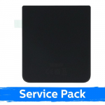 Tagakaas, &uuml;hilduv Samsung F711 Z Flip3 / Fantoom must / (Service Pack)