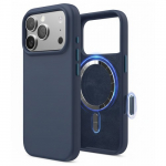 &Uuml;mbris "TM MagSafe Silicone" iPhone 17 Pro / Tumesinine /