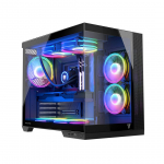 MODECOM kompiuterio korpusas Volcano Panorama APEX ARGB 7F MIDI