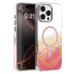 Epoxy Mag &uuml;mbris iPhone 16 Pro 6,3" roosa
