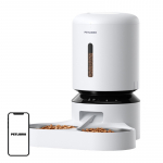 Petlibro Granary toidudosaator topeltkausiga, Wifi, 5L (valge)