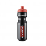 Rockbros 750 ml rattapudel - l&auml;bipaistev must punase huulikuga