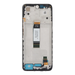 Ekraan Xiaomi Redmi 12 4G / Redmi 12 5G / Poco M6 Pro 5G puutetundliku klaasi ja raamiga must OEM