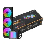 DarkFlash CB360 vedelikjahutusega protsessorijahuti (v&auml;rv: must)