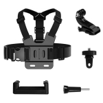 GoPro rinnarihm ja spordikaamerate tarvikukomplekt 5-in-1 GoPro, DJI, Insta360, SJCam ning Eken kaameratele