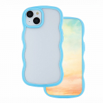 Wave &uuml;mbris jaoks iPhone 15 6,1" sinine