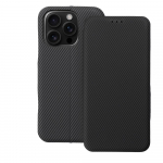FOLIO &scaron;oninis magnetinis knygos tipo dėklas telefonui IPHONE 16 PRO pilkas
