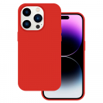 Tel Protect Silicone Premium jaoks Iphone 15 Pro punane
