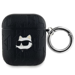 Karl Lagerfeld Monogram Choupette Head &uuml;mbris jaoks AirPods 1 / 2 - must
