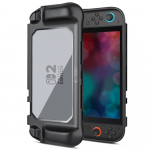 Tech-Protect MagMat &Uuml;mbris jaoks Nintendo Switch 2 - Must and L&auml;bipaistev