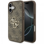 Guess 4G Big Logo &Uuml;mbris jaoks iPhone 17 - Brown