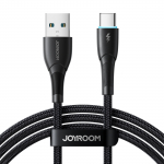 Joyroom Starry Series SA32-AC3 3A USB-A / USB-C kaabel 1m - must
