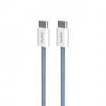 Puro Fabrik 60W USB-C - USB-C Kaabel 1.5m - sinine