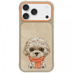 Nimmy Big Eyed Pet 2.0 Dog &Uuml;mbris jaoks iPhone 17 Pro - Beige