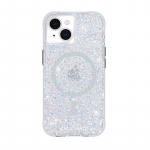 Case-Mate Twinkle MagSafe &uuml;mbris seadmele iPhone 15 / 14 / 13, Disco mustriga