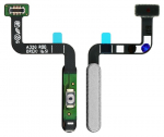 Lanksčioji jungtis Samsung A326 A32 5G on/off + Fingerprint mygtuku White originali (service pack)