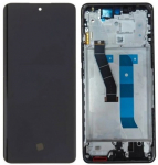 LCD ekraan Xiaomi Redmi Note 15 4G puuteekraaniga koos raamiga must OLED