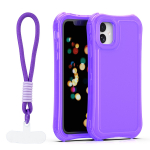 Safepop &uuml;mbris rihmaga iPhone 11 jaoks lilla