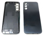 Samsung A145 A14 4G 2023 tagakaas, must (ilma kaameraklaasita), originaal (kasutatud, klass C)