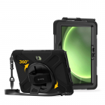 Crong Defender Plus vastupidav kaitse&uuml;mbris Samsung Galaxy Tab Active5 Pro 10,1&Prime; tahvelarvutile, must