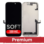 LCD Display Compatible With iPhone 17 Black (SOFT OLED / Stable 120Hz / Premium) *Self-Diagnosable*