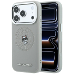 Karl Lagerfeld Point & Choupette Sketch &uuml;mbris seadmele iPhone 18 Pro / 17 Pro, MagSafe-&uuml;hilduv &ndash; hall