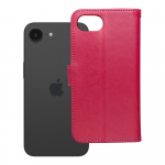 MEZZO Book dėklas telefonui IPHONE 16e (SE 4 2025) - svajonių gaudyklė magenta
