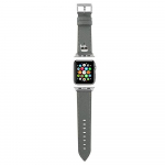KARL LAGERFELD silicone strap jaoks APPLE Watch KLAWLOKHG (SAFFIANO KH 42 / 44 mm ) h&otilde;bedane
