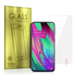 Apsauginis stiklas auksinis SAMSUNG GALAXY A40