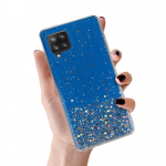 Brilliant L&auml;bipaistev &Uuml;mbris jaoks Samsung Galaxy A42 5G Tumesinine