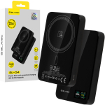 Blavec Akupank 10000mAh BJ-04 Slim 13,5mm - Type C - 22,5W magnetic Magsafe 3 in 1 (PBBJ04-MC10B) must glass