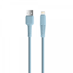 Setty kabelis USB - Lightning 1,5 m 2,1A KSA-L-1.523 mėlynas