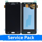 Ekranas skirtas Samsung J510 J5 2016 juodas (Service Pack)