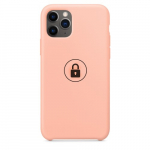 Dėklas "Silicone Case" skirtas iPhone 11 Pro / Grapefruit / su įpakavimu