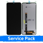 Ekranas skirtas Samsung G556 Xcover 7 juodas (Service Pack)