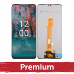 LCD ekranas suderinamas su Nokia C12 juodas OEM