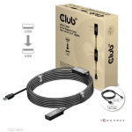 CABLE USB3.2 REPEATER 15M/M/F CAC-1406 CLUB3D