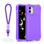 Safepop &uuml;mbris rihmaga iPhone 12 / 12 Pro 6,1" jaoks lilla