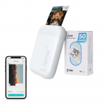 Liene Pearl 2x3" kaasaskantav fotoprinter (valge)
