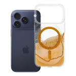 &Uuml;mbris iPhone 17 Pro / 18 Pro (madal kaamera serv) Golden &uuml;hilduv MagSafe-ga kuldne