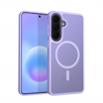Crong Hybrid Matte Magnetic MagSafe &uuml;mbris seadmele Samsung Galaxy A57, lavendlilla