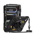 Crong Defender Plus vastupidav kaitse&uuml;mbris iPad Pro 11&Prime; M5 (2025) / M4 (2024) jaoks, must