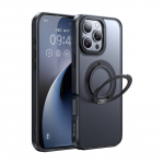 McDodo PC-4933 MagSafe &uuml;mbris iPhone 16 Pro Maxile koos statiiviga (must)