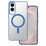 Acrylic Color Magsafe &Uuml;mbris jaoks Samsung Galaxy S25 Edge light sinine