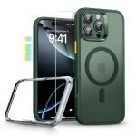 ESR Classic Pro Set Halolock MagSafe &Uuml;mbris jaoks iPhone 16 Pro Max - roheline